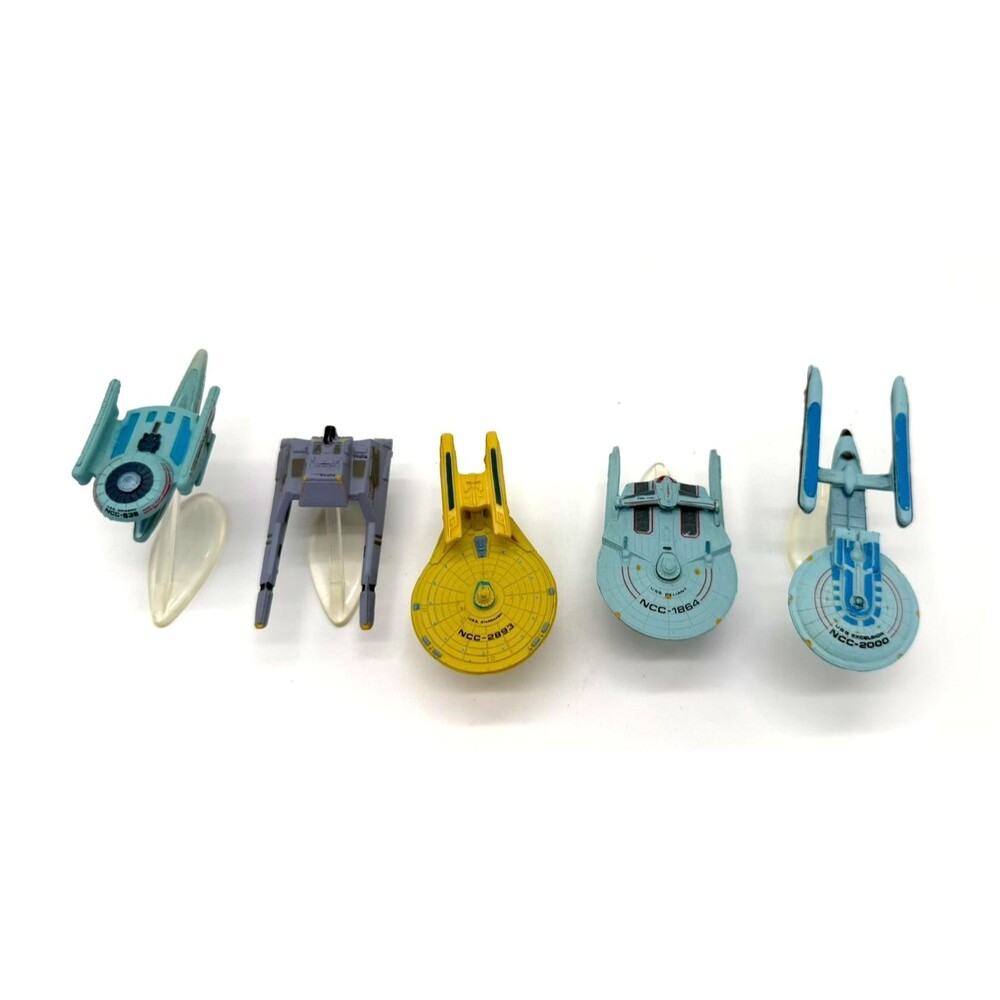 Lot Vintage Star Trek Micro Machines Galoob Reliant Excelsior Stargazer Grissom